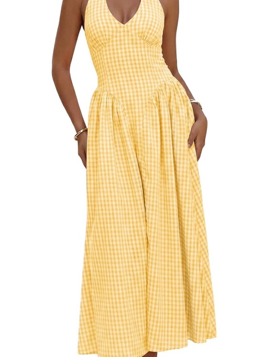 Dresses & Skirts - Yellow Maxi Dress